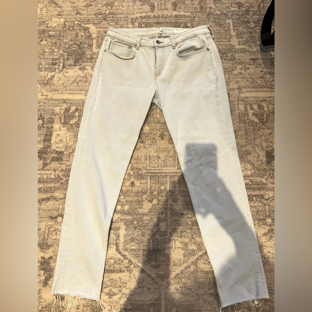 Rag and Bone light washed jeans!